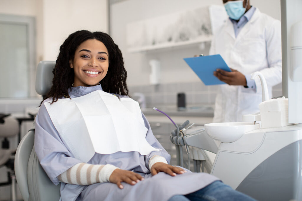Dental patienet recovering from dental sedation